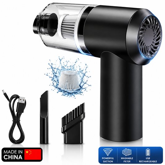 2 In 1 Car Vacuum Cleaner 120w High-power Handheld Wireless Vacuum Cleaner Home Car Dual-use Portable Usb Rechargeable